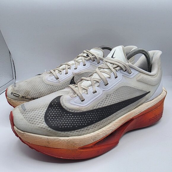 Nike Eliud Kipchoge x Zoom Fly 6 Its Just The Start Mens Size 9.5 White Shoes - Picture 4 of 13